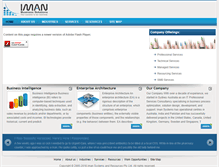 Tablet Screenshot of imansystems.com